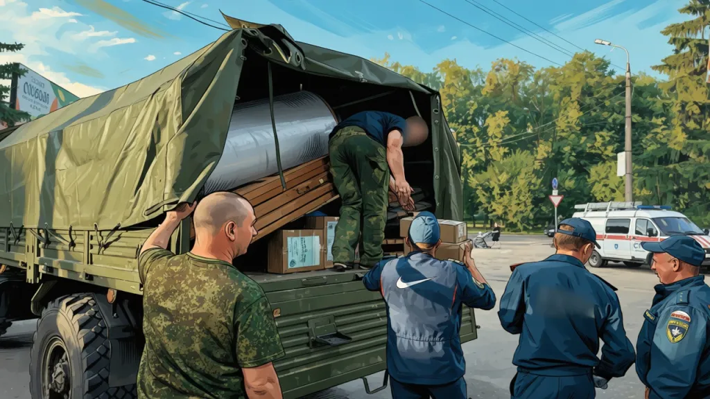 Узловские спасатели отправили помощь на фронт. Земляки не бросают своих